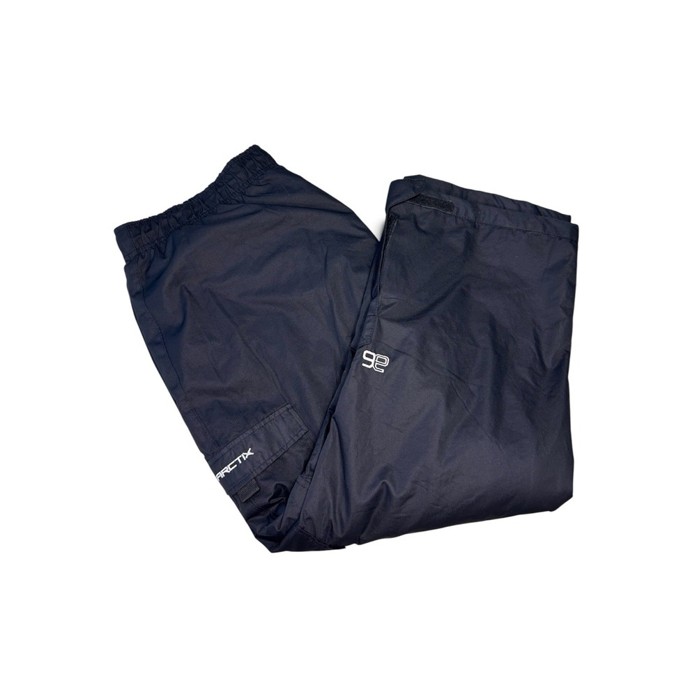Arctix Lumi Women's 1X Short Black 5K Fleece Lined Cargo Snow Pants